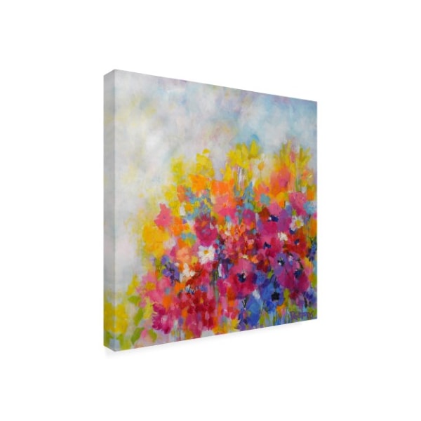 Pamela Gatens 'Garden At Millefiori' Canvas Art,35x35